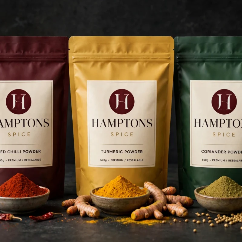 Hamptons Spice powder pouches