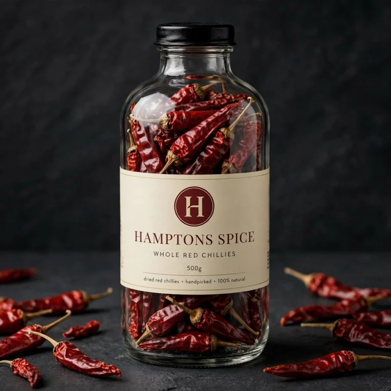 Whole Red Chillies — 500g